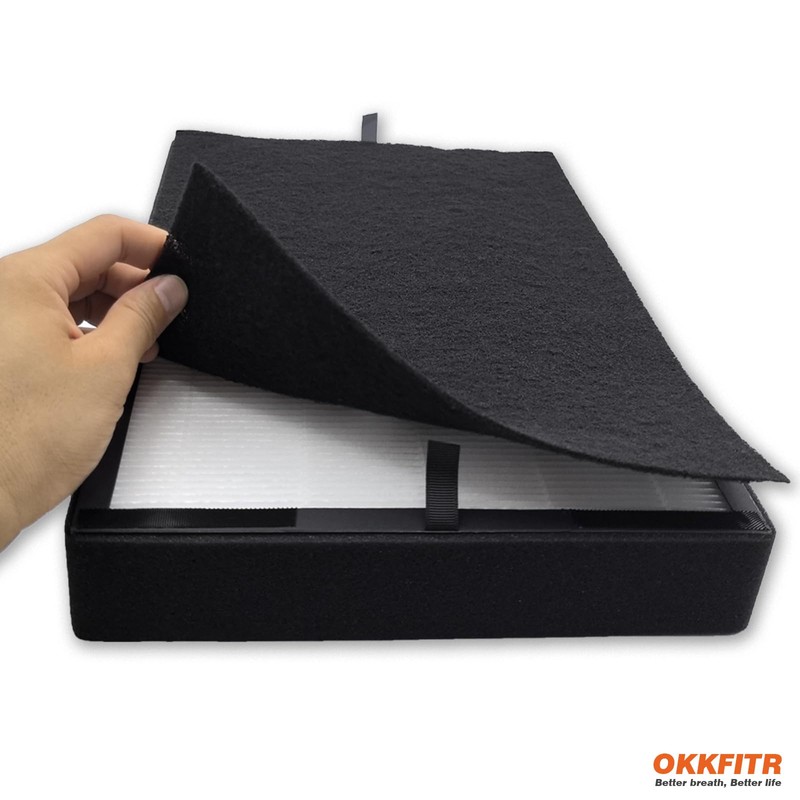 2-pack LP350 Replacement HEPA Filter（2 True HEPA & 8 Pre-Filters