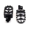 MZS Dirt Bike Foot Pegs, Motorcycle Wide Footpegs Front Pedal