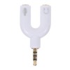 Operitacx Audio Konverter Kopfhörer Splitter U Form Headset Weizenadapter Audio