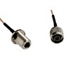 MAAS Elektronik Window Feed-Through 0.5 m N Socket - N