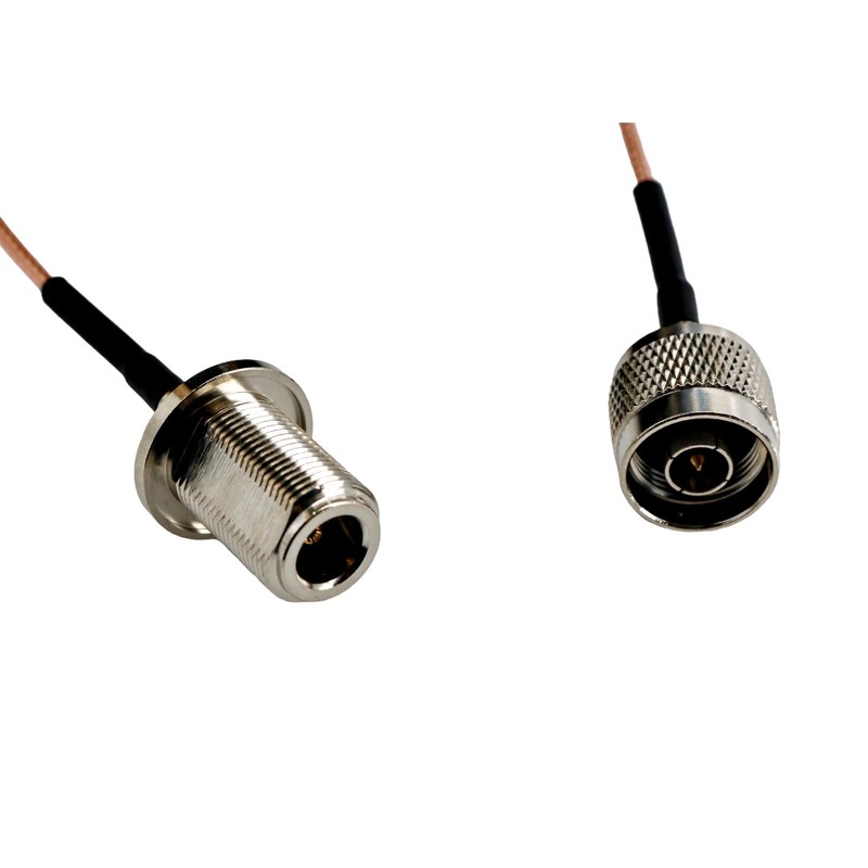 MAAS Elektronik Window Feed-Through 0.5 m N Socket - N