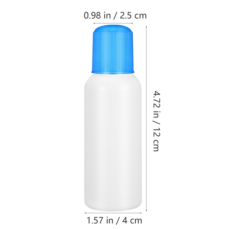 OATIPHO 4 Pack 100ml Capacity Sponge Head Applicator Bottles Refillable
