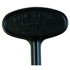 Blue Flame 3" Universal Gas Valve Key - Black
