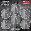 Delta Arvo 14 Series Brushed Nickel Shower Faucet Set with