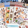 4 Sets DIY Mini 3D Penguin Travel Theme Sticker Scenes