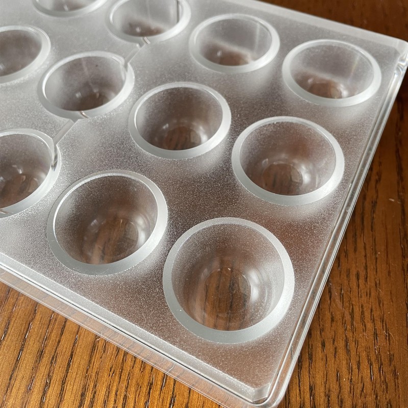 Goldbaking Bell Shape Chocolate Bonbon Mold Polycarbonate Truffle Mould Homemade