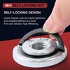 Quick Release Nut Rustproof Clamping Nut M14 Pack of 2