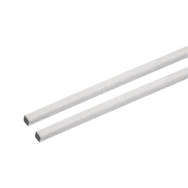 MECCANIXITY 2pcs RF Faraday Foam Gasket/Conductive Foam Strip, 39.4"x0.24"x0.24" (1mx6mmx6mm) for Seal RF Enclosures/RF Shield Box, Covered in High-Shielding Fabric with Adhesive Backing
