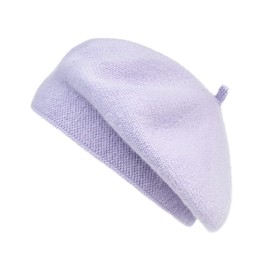 ENJOYFUR Womens Winter Beret Hat Knitted Beanie Cap Autumn Winter Hat French Classic Beret