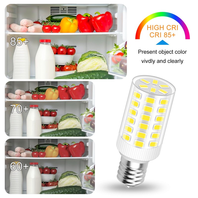 BROLSKUN Freezer Light Bulb Replacement Frigid-aire Freezer FFFH17F2QW Kei D28X