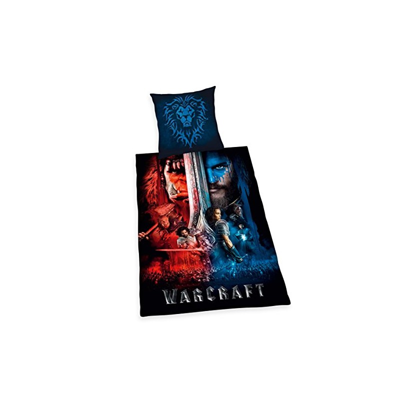 Herding duvet set Warcraft, Cotton, multicoloured, 200 x 135 cm
