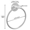 Nickel Brushed Bathroom Towel Ring - SUS304 Stainless Steel Bathroom