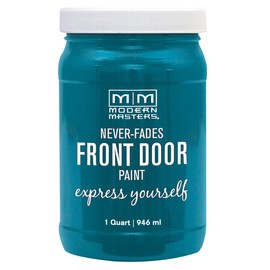 Modern Masters 296681 Front Door Paint, 1 Quarts (Pack of 1), Satin Tranquil, 32 Fl Oz