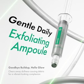 Easydew Mela EGF - Ampolla exfoliante – Suero facial que desafía la edad con propóleos de abeja negra, niacinamida, AHA, BHA y LHA – Cuidado coreano de la piel para acumulación de poros y reparación