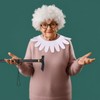 Tarpop 4 Pcs Grandma Costume for Women, Old Lady Accessories