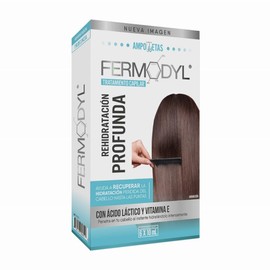 Fermodyl Rehidratacion Profunda - Tratamiento Capilar con 6 ampolletas de 10 ml c/u