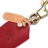 IL BISONTE Key Chain, Key Ring, Leather, Genuine Leather, Cowhide