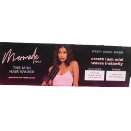 Mermade Hair Mermaid Hair The Mini Hair Waver Black W/ Heat Glove