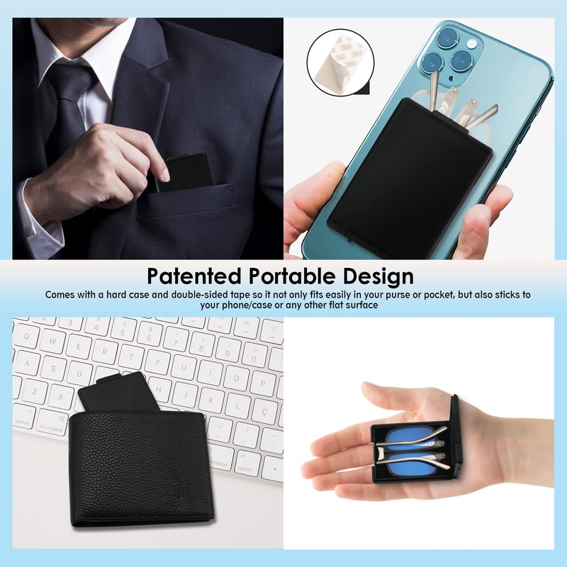 SKYOAK Evolved Folding Reading Glasses For Women Men Blue Light