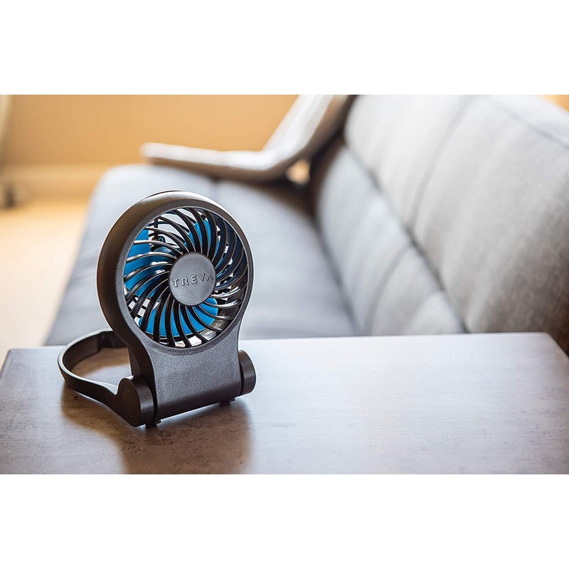 Treva 3.5 Inch Portable Desk Fan with USB Port -