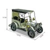 Ansimple Tin Style Classic Car Miniature Antique Retro Decoration Display
