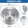 Finglee Dt 3 Inch HSS Circular Saw Blade with 3/8"