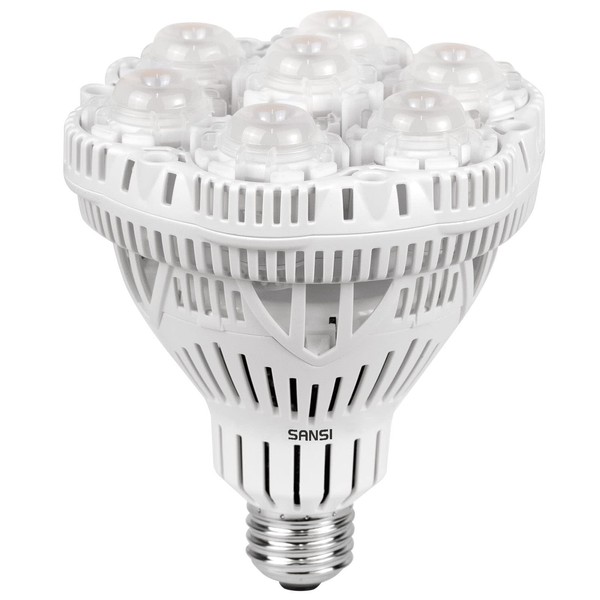 SANSI Grow Light Bulb with COC Technology, PPF 65.6 umol/s