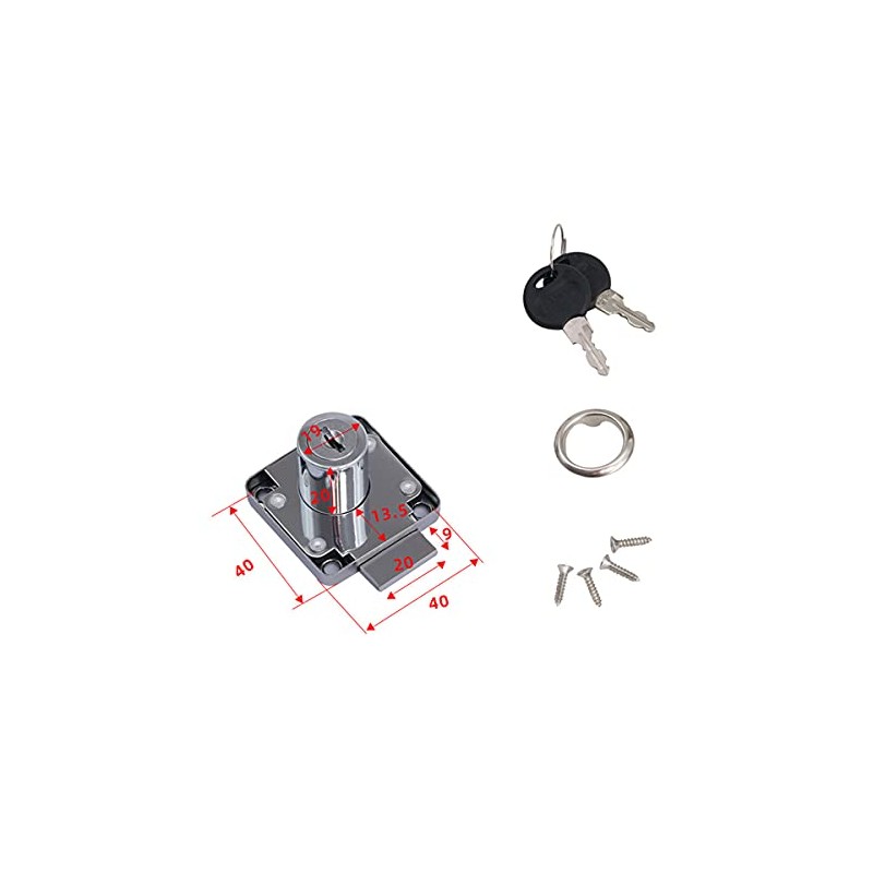 20mm Cam Lock Security Letter Box Lock Cold Rolled Steel