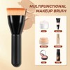 Brocha Kabuki Punta Plana Base Maquillaje Profesional Líquida Difuminar Líquido
