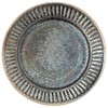 Marui Pottery MR-3-4146 Shigaraki Ware Hechimon Plate, Diameter Approx. 7.1