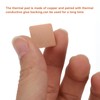 sourcing map Heat Sink Copper Pad Washer 15mm x 15mm