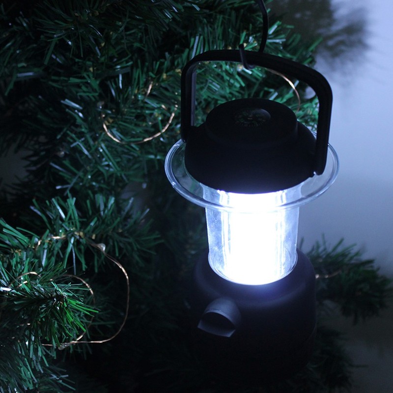 2Pcs COB LED Camping Lamp Portable Night Light with Compass