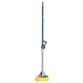 Quickie 58Mb4 Sponge Wet Mop, Screw On Connection, 9 In Mop Head Width, Yellow,