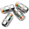 ANCLLO 4Pcs Car Tire Pressure Monitor Valve Stem Caps Sensor