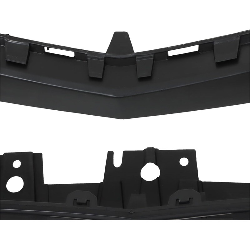 Thomletha Plastic Front Bumper Cover Primed without Parking Sensor Holes