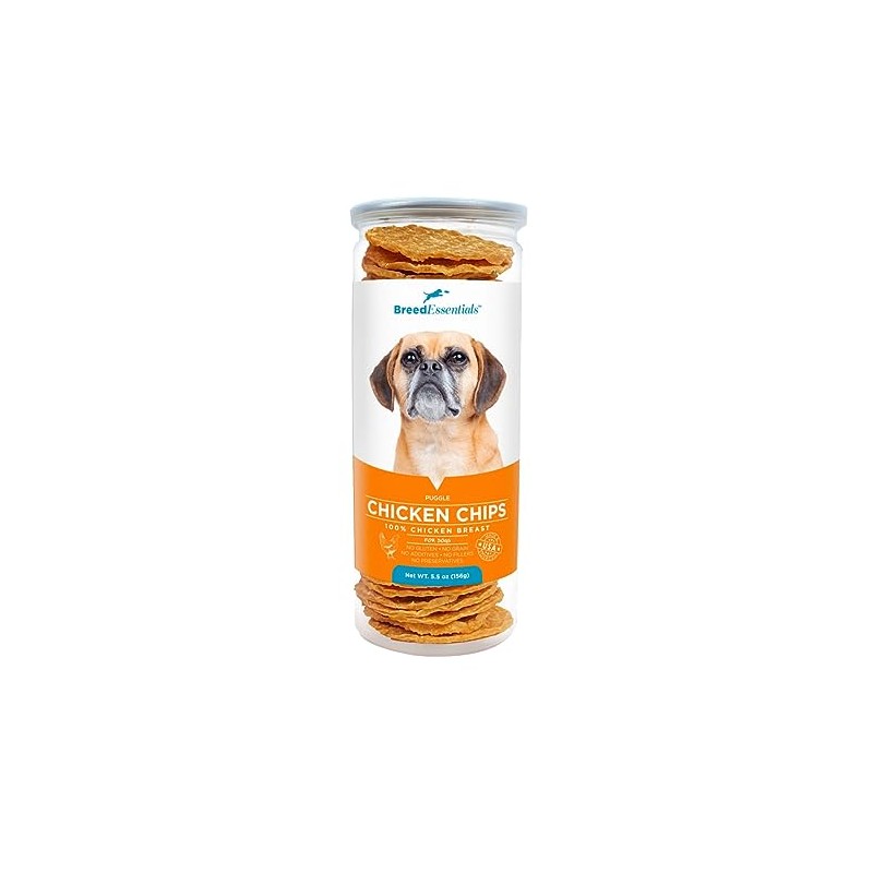 Breed Essentials Chicken Chips 5.5 oz - Puggle
