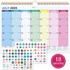 Benjia Desk Calendar 2025-2026, Family Wall Calendar July 2025 to