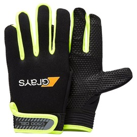 GRAYS G500 GEL GLOVES - BLACK/NEON YELLOW (LARGE)