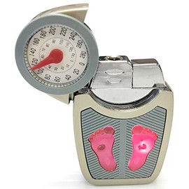 Eclipse Novelty Collectible Scale Design Refillable Jet Flame Lighter, 1399