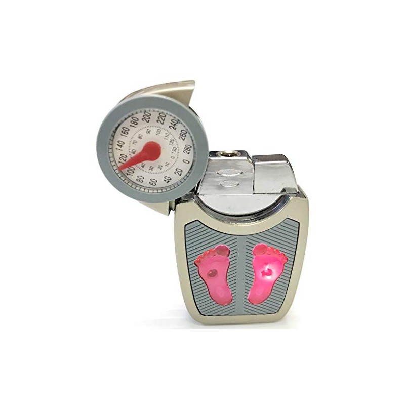 Eclipse Novelty Collectible Scale Design Refillable Jet Flame Lighter, 1399