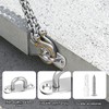 KALIONE 4 Pack Heavy Duty Stainless Steel Pad Eye Plate