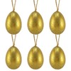 Crafty Capers Gold Leaf Paper Mache Hanging Easter Eggs |
