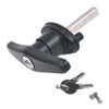 QZATTCAEN Pickup Truck Cap Topper Camper Shell Locking T-Handle -with