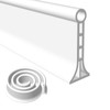 SAIKOOWA 3.15" High- Shower Threshold Water Dam,67 Inch New Shower