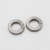 ECSiNG 20PCS M6 Wedge Manganese Steel Washers Double Stack Locking