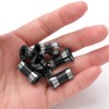 VooGenzek 6 Pieces Router Collet Chuck, 6mm 6.35mm 8mm Steel