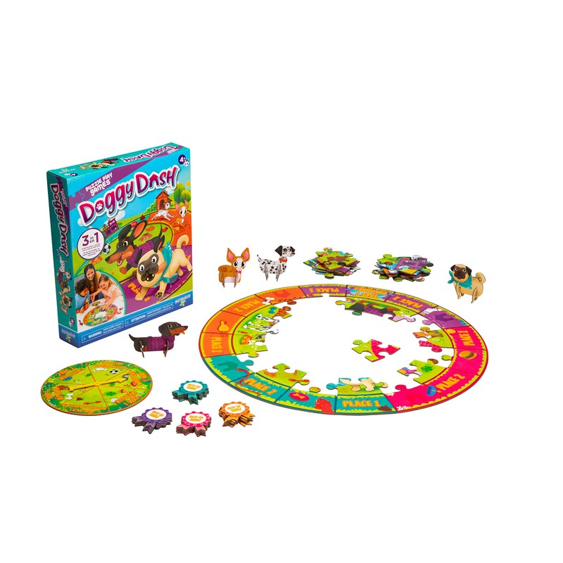 Puzzle Play Games — Doggy Dash — Puzzle Board Game