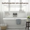 MAISONOVO Dispensador de champú y acondicionador - Dispensador de jabón