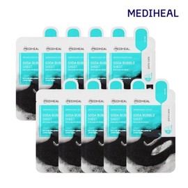 Mediheal Pore Tox Carbonated Bubble Mask 10 Sheets / 메디힐 모공톡스 탄산버블 마스크 10매