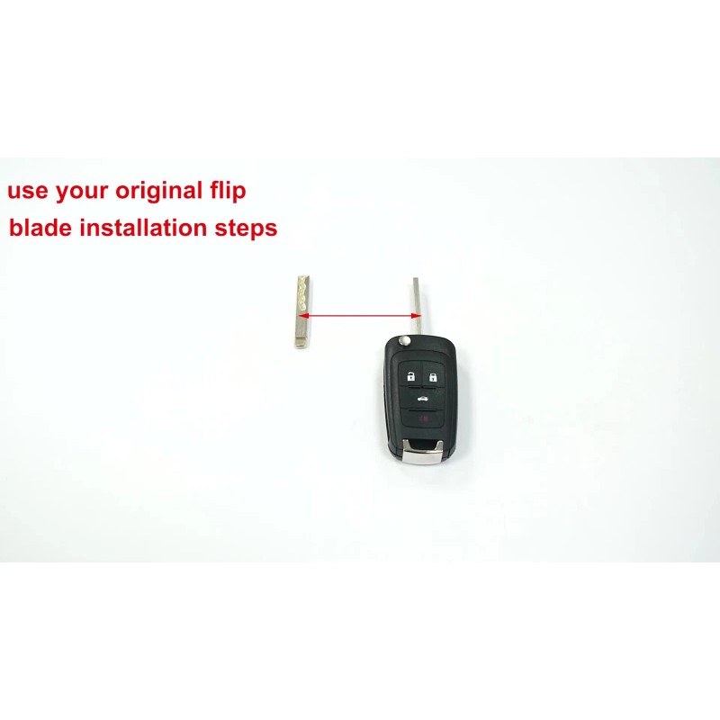 Unbranded Key Fob Case Old Blade Transfer Tool for Chevy